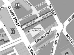 location map of the royal arcade massage therapy room at Health with Herbs - massage treatment room at the Royal arcade