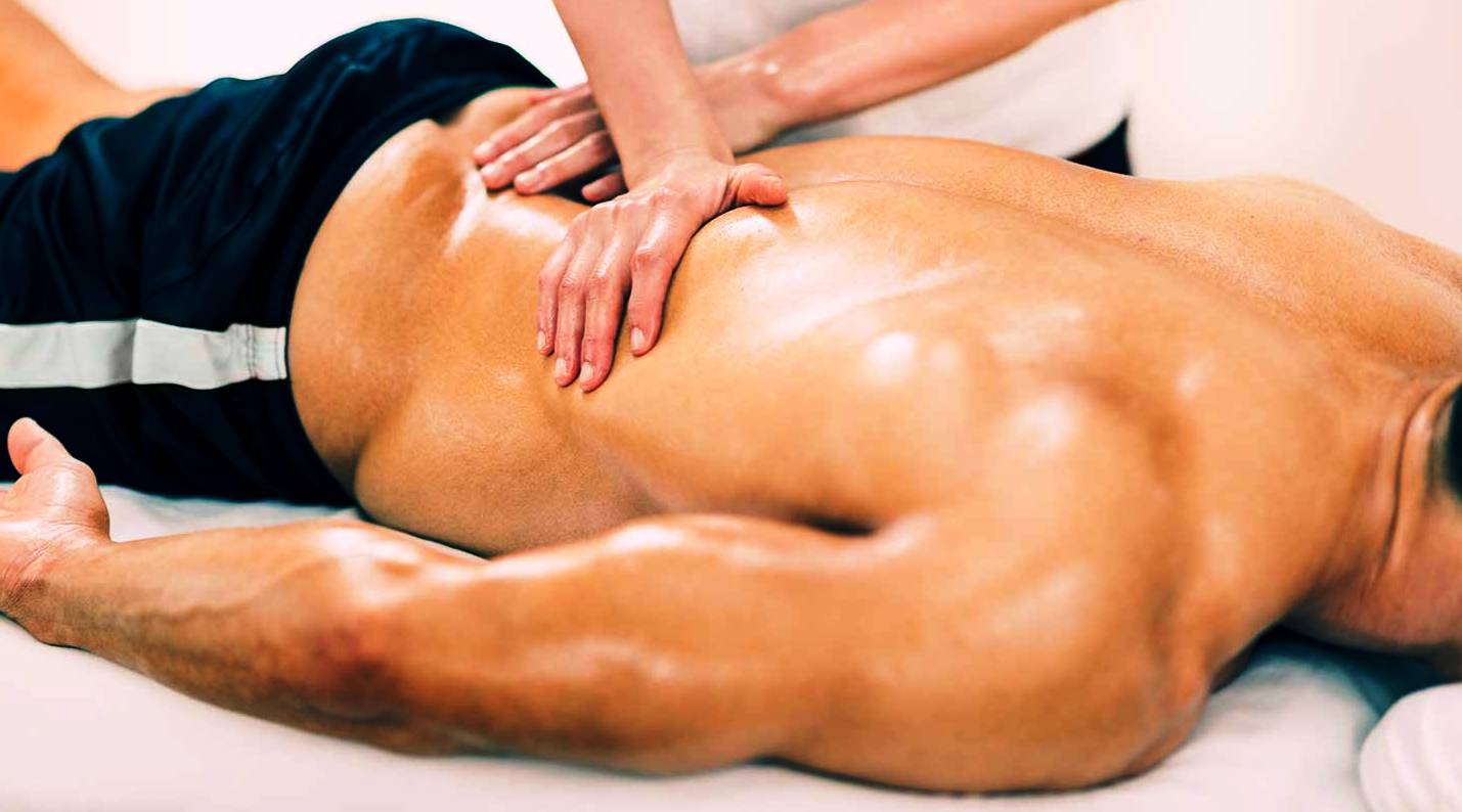 sports massage in cardiff done during the COVID-19 coronavirus epidemic with oil